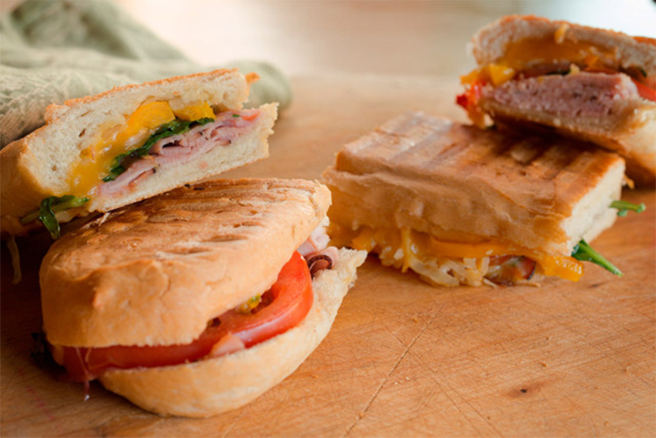 Cannabis Ham and Cheddar Panini